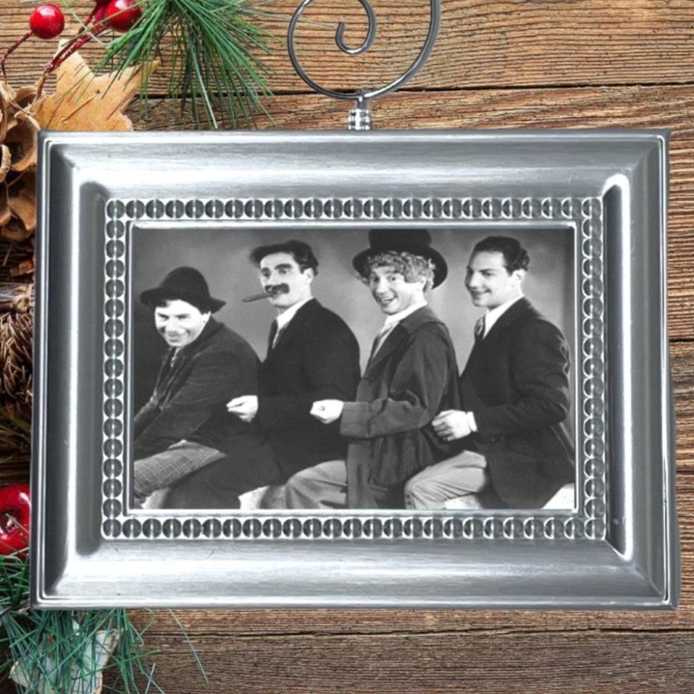 The Marx Brothers Nostalgic Memorabilia Retro Christmas Tree Ornament